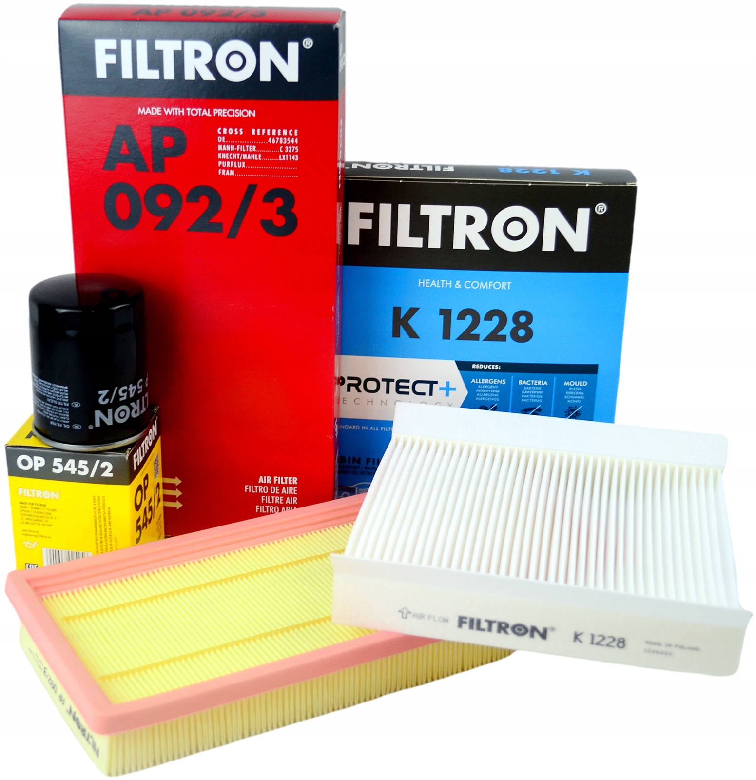 

Filtron Komplet Filtrów Fiat Tipo 1.4 95KM