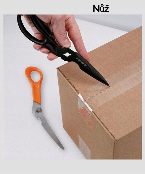 FISKARS NOŻYCZKI WIELOFUNKCYJNE 1000809 Długość 23 cm