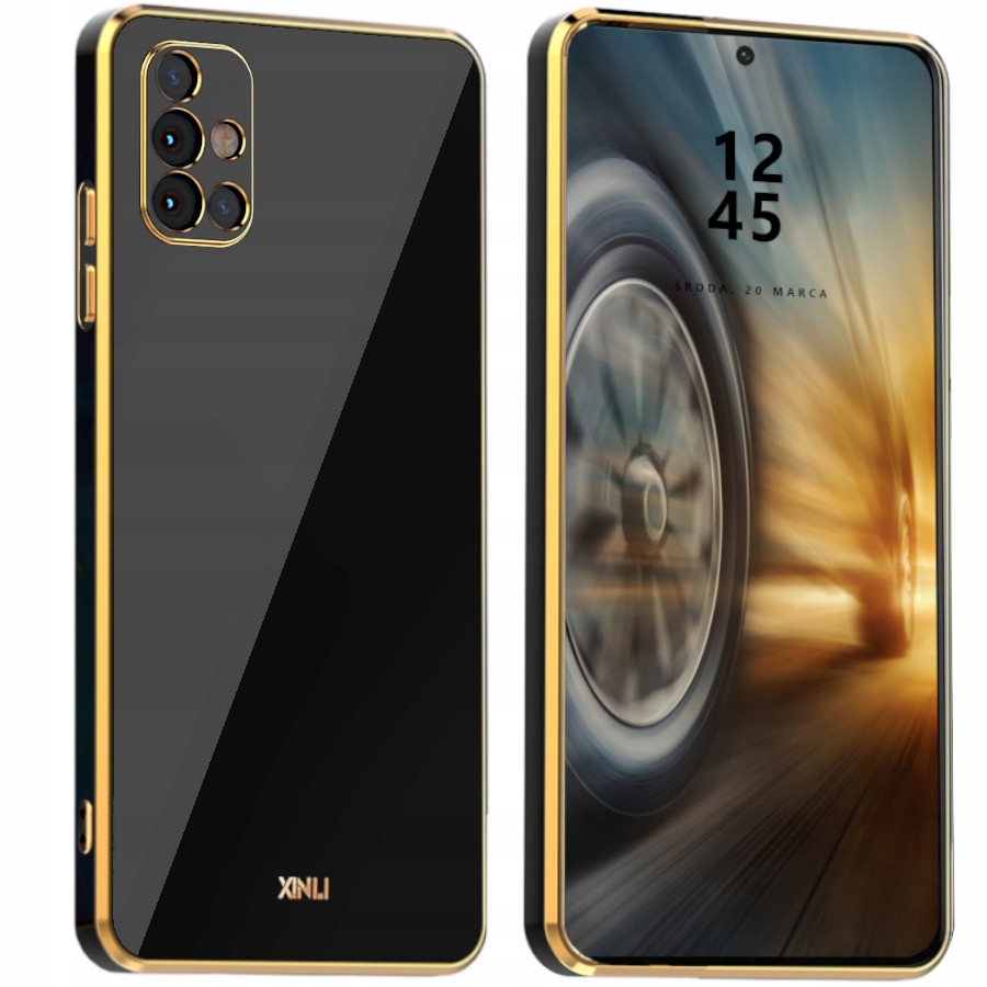 

Etui Case Glamour Do Samsung A71 Szkło