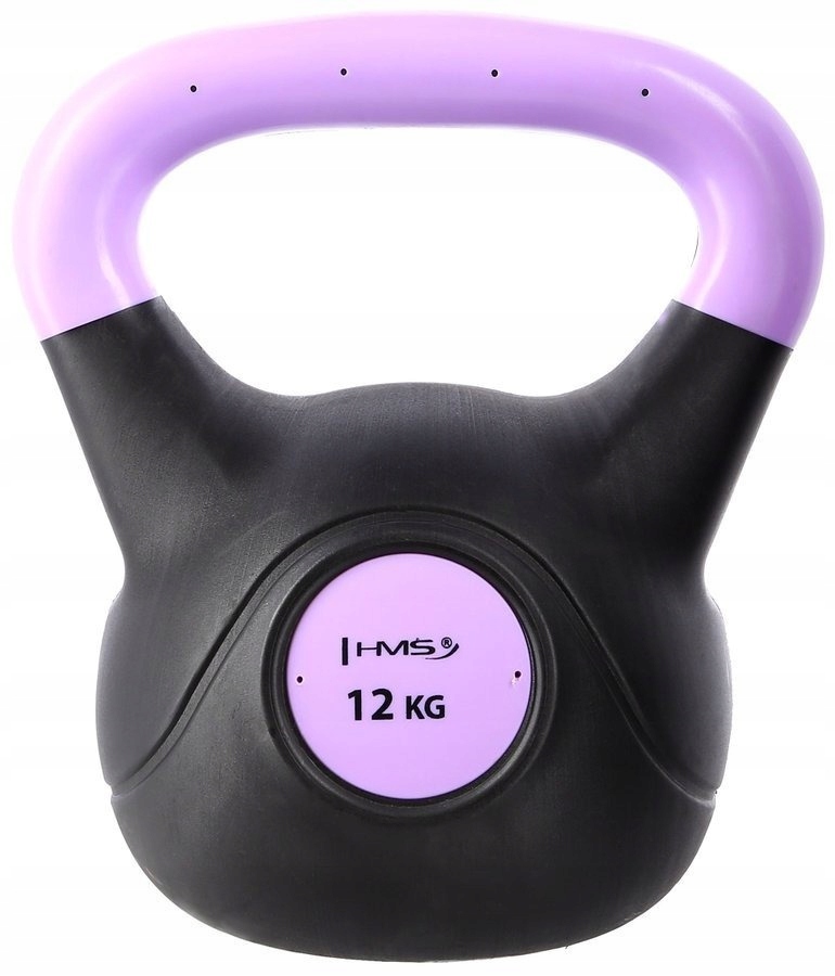 Kettlebell Odważnik Kompozytowy Hantel Do Ćwiczeń Fitness Crossfit 12kg Hms
