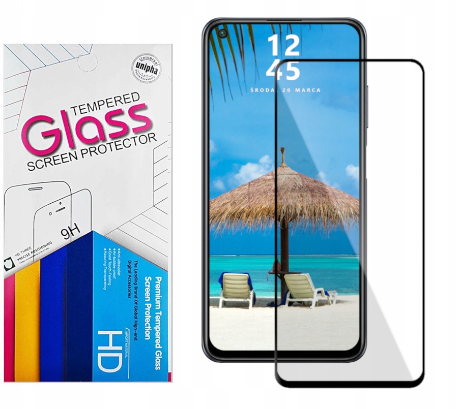 

Full Glue Szkło Hartowane Całe 5D Do Realme 8 5G