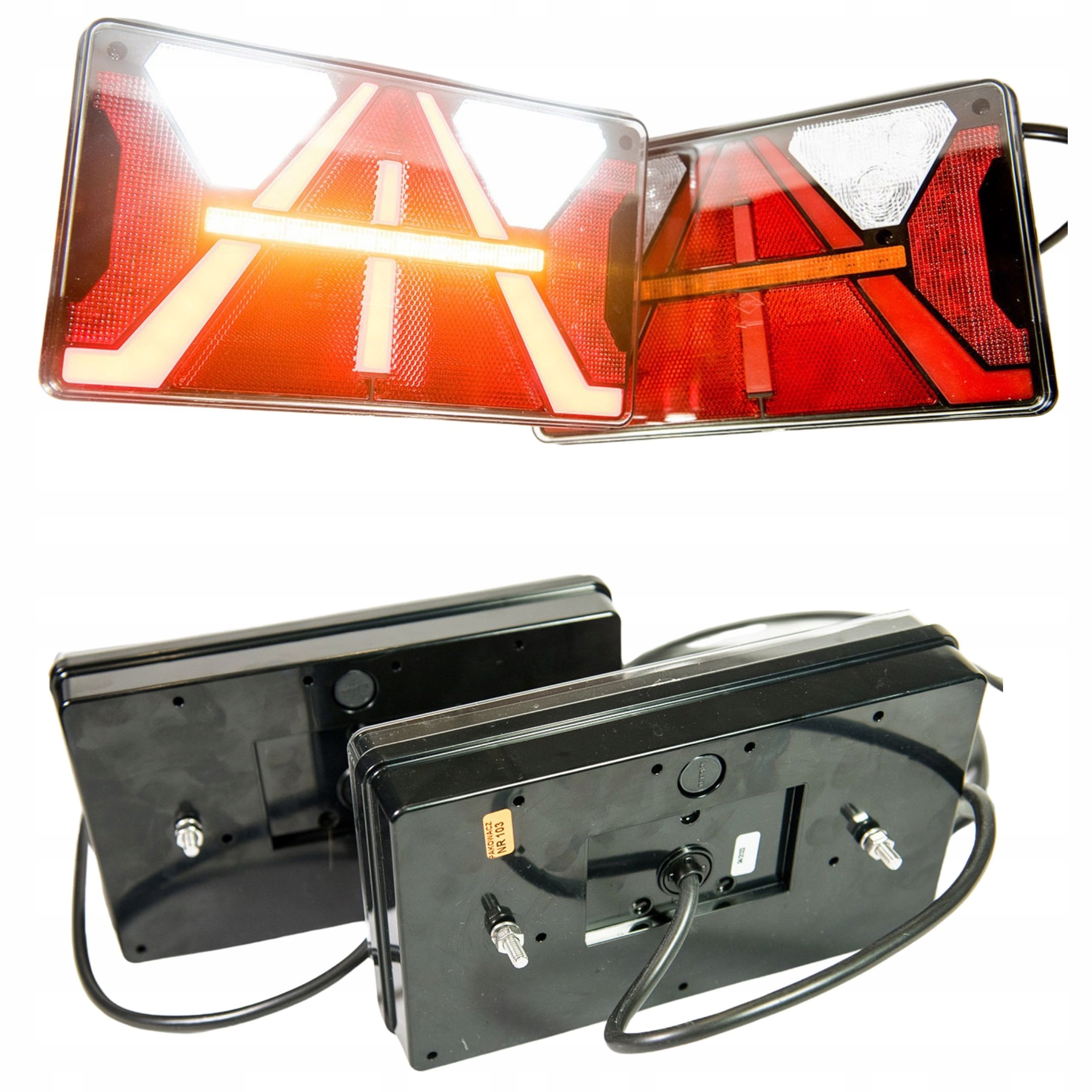 Sdružené Světlo Zadní Strada Pravá Levá Led Autopřepravník Přívěs Tir