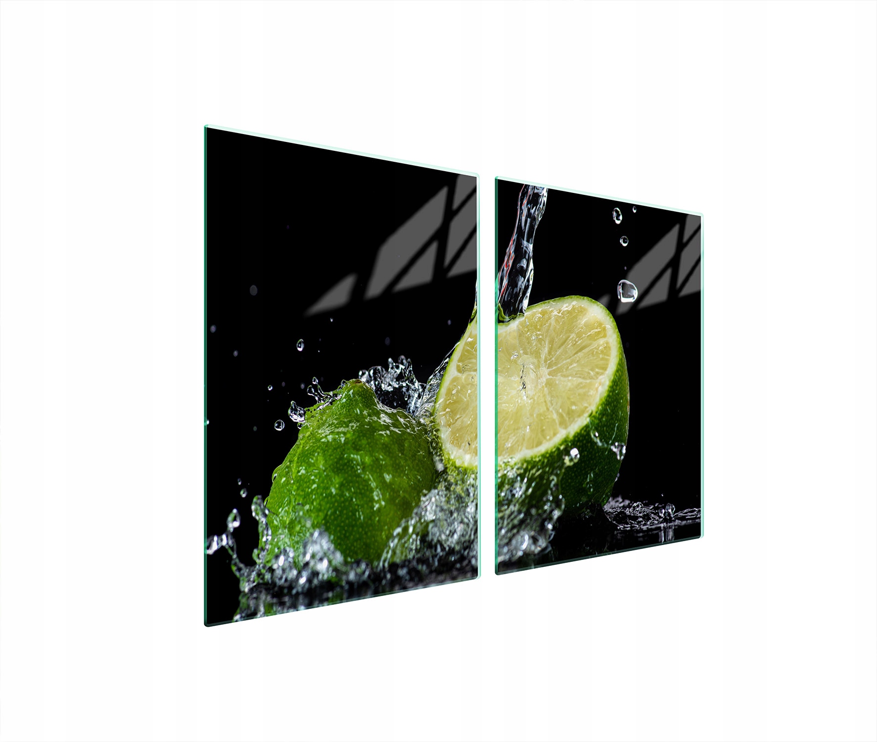 Skleněná Ochranná Deska Do Kuchyně 2x45x52 Citron Tvrzené Sklo