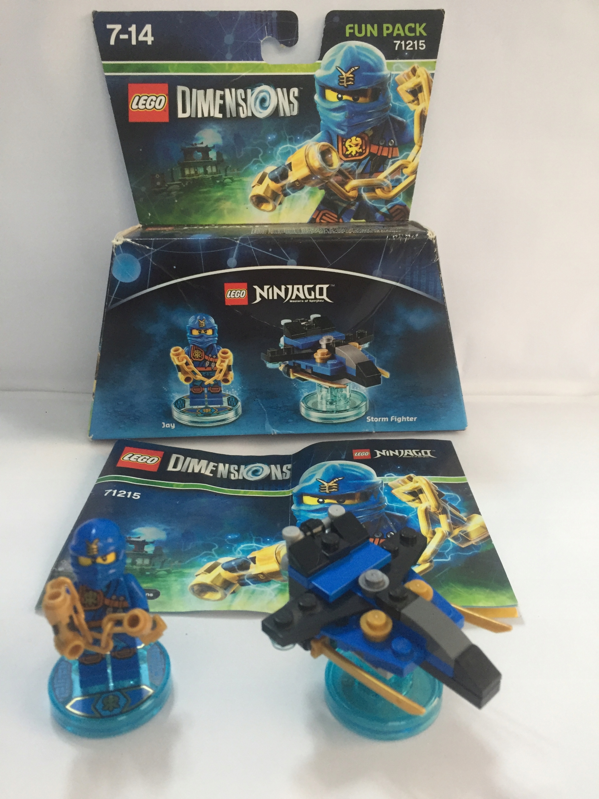 ZESTAW LEGO DIMENSIONS FUN PACK NINJAGO JAY 71215 Numer produktu 71215