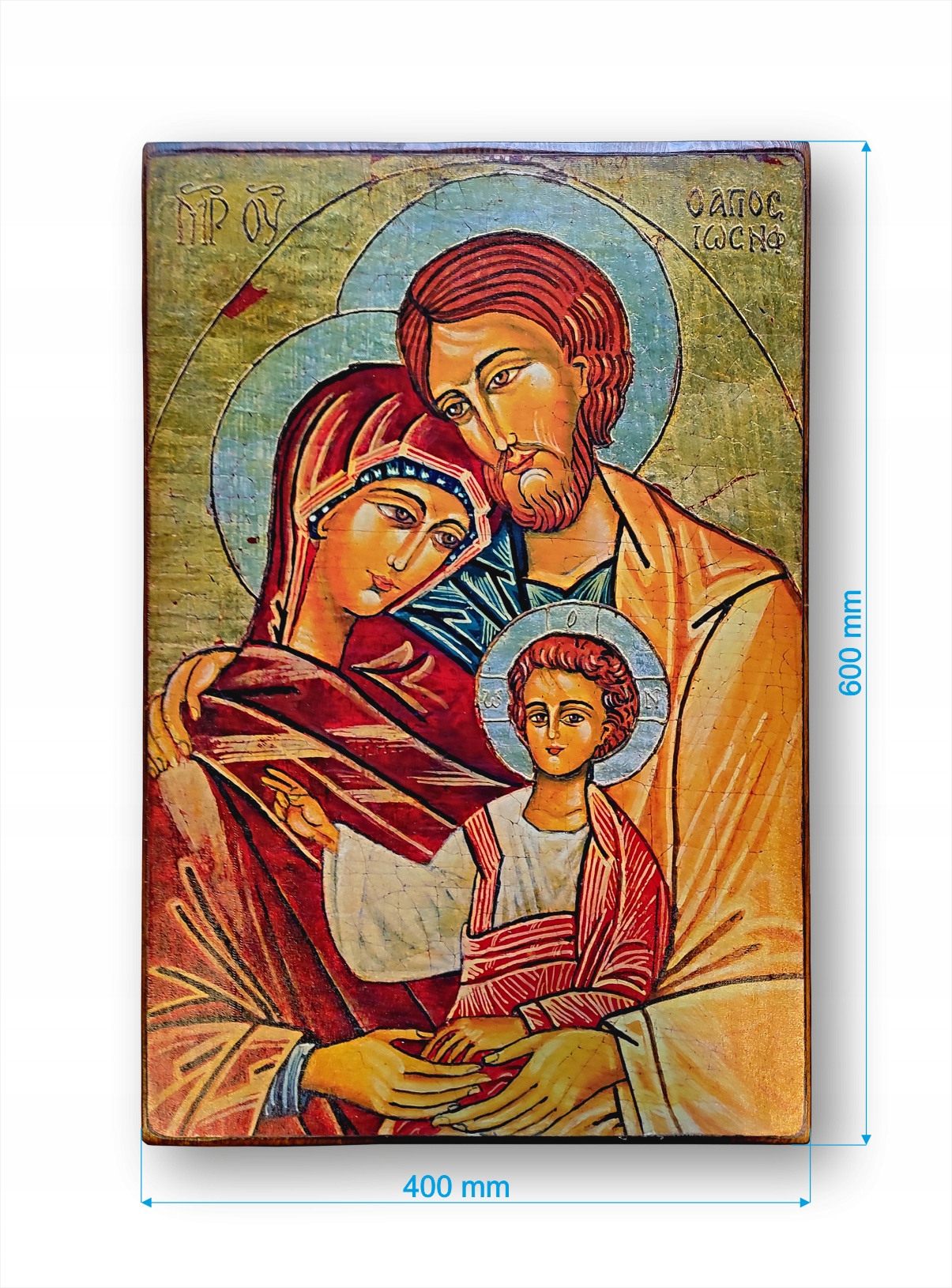 IKONA ŚWIĘTA RODZINA Szerokość produktu 40 cm