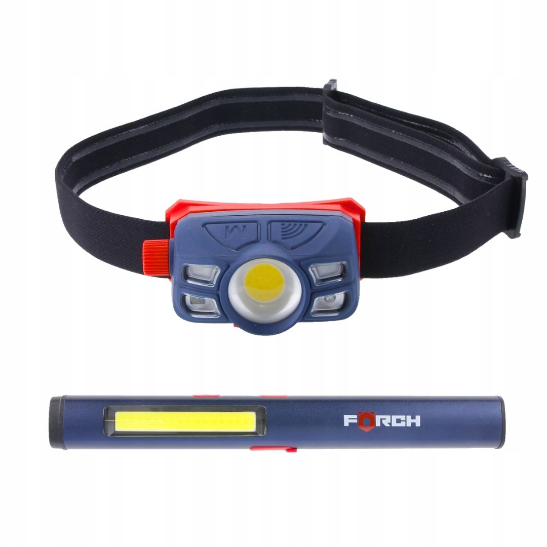 Prémiový Osvetľovací Set – Led Čelovka 500 LM Inšpekčná Lampa Forc