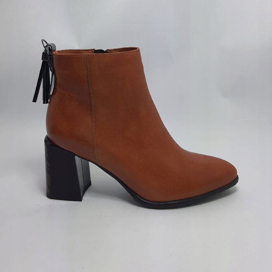 Dámské kotníkové boty Higo 2141 Koniak 39