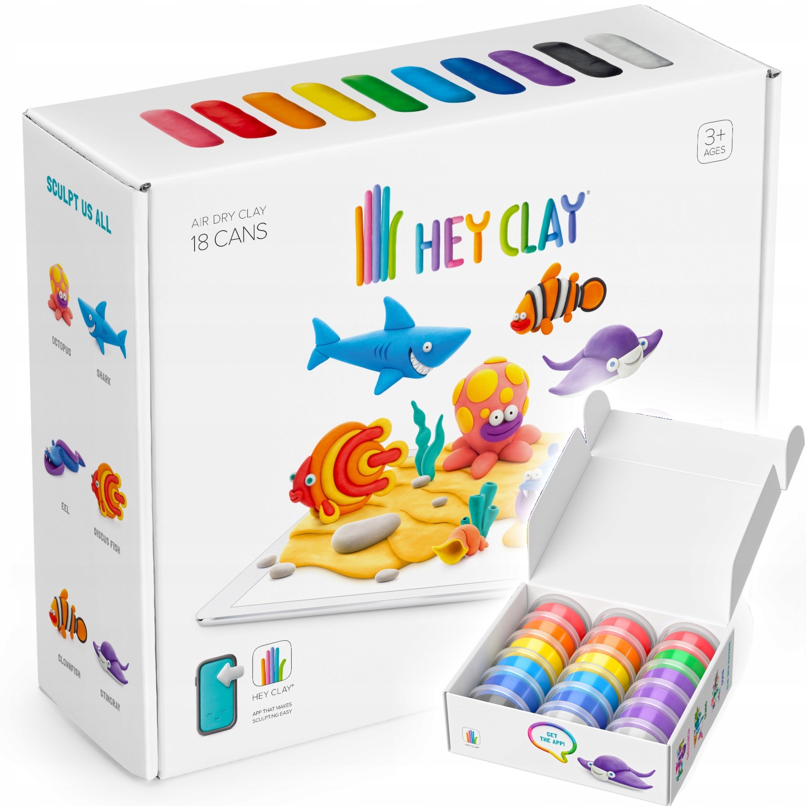 

Hey Clay Ocean Masa plastyczna Zwierzęta Morskie