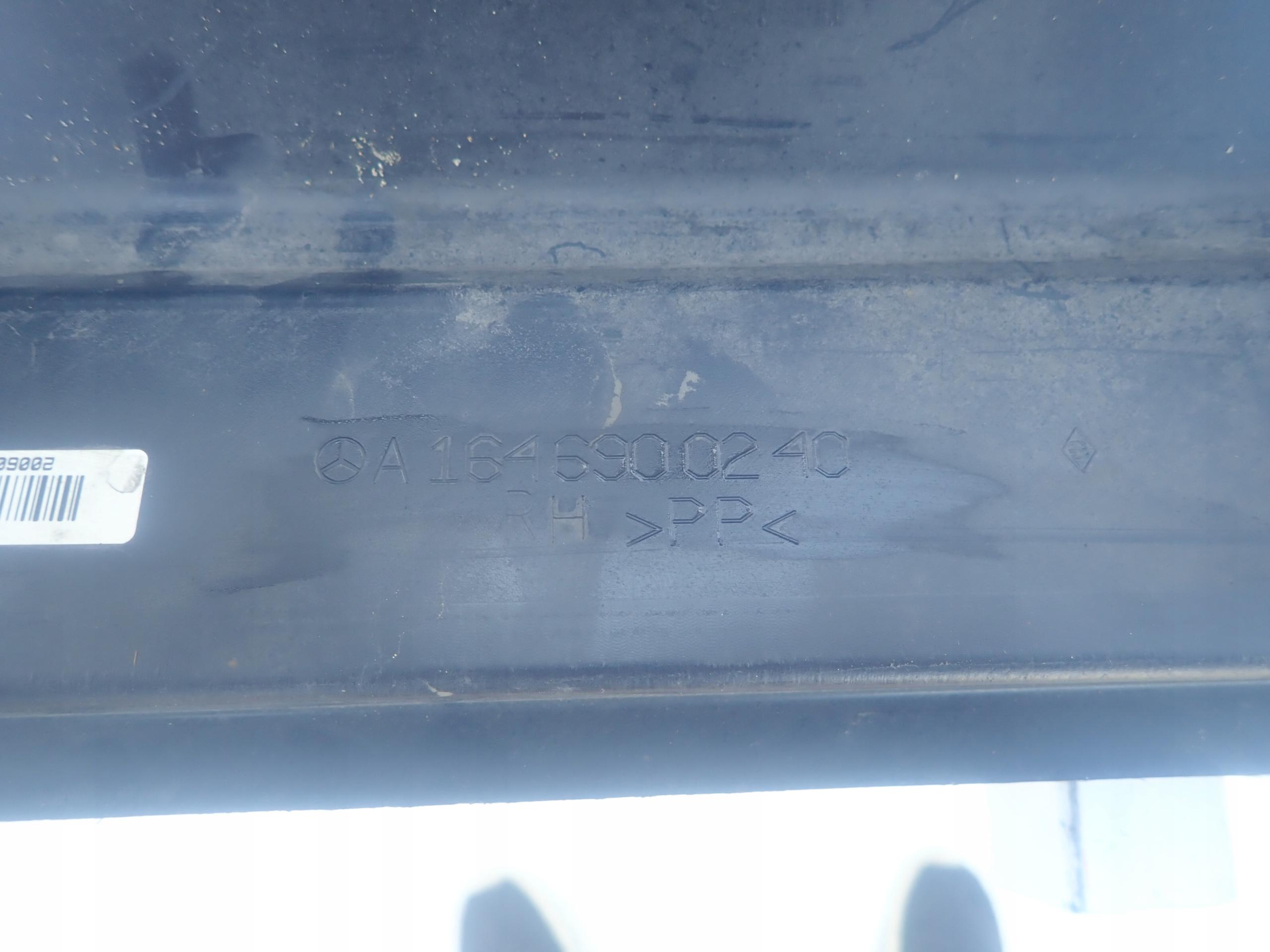 MERCEDES ML W164 threshold right moulding threshold right