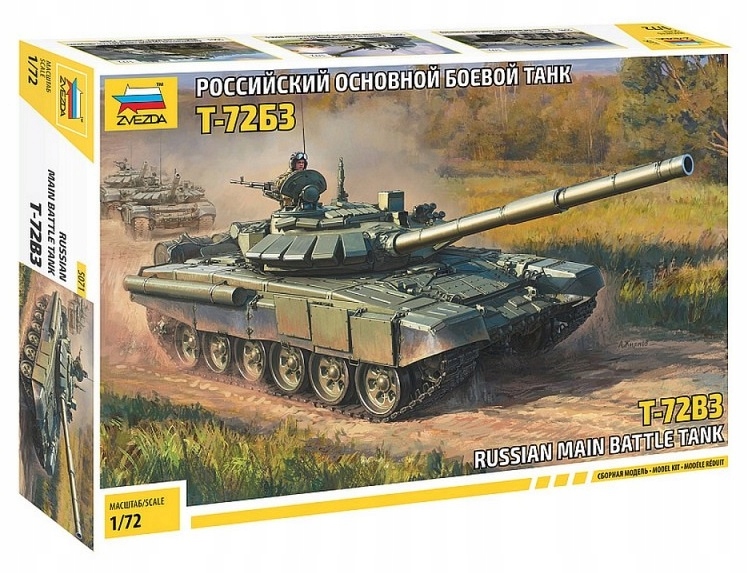 1:72 Hlavní bitevní tank T-72 B3
