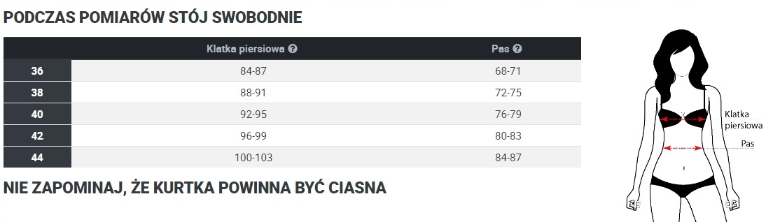 Kurtka damska motocyklowa skórzana 4SR Monster 36 Rozmiar 36