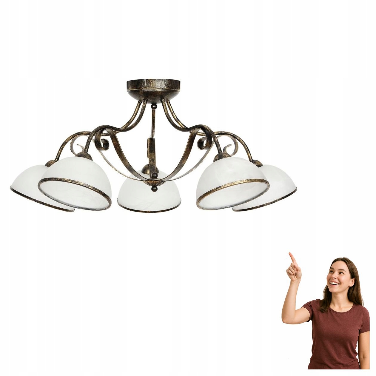 Stropní svítidlo Antica 3919 Luminex