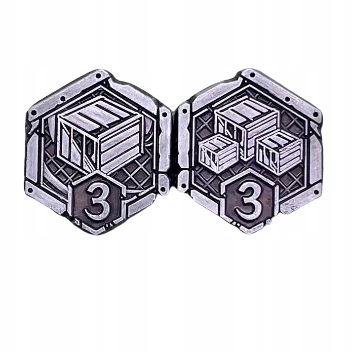 ZASOBY RESOURCES ZESTAW 12 METALOWYCH MONET ZAMIENNIK DO ARKHAM HORROR Nazwa Zasoby Resources Zestaw 12 Metalowych Monet Zamiennik do Arkham Horror