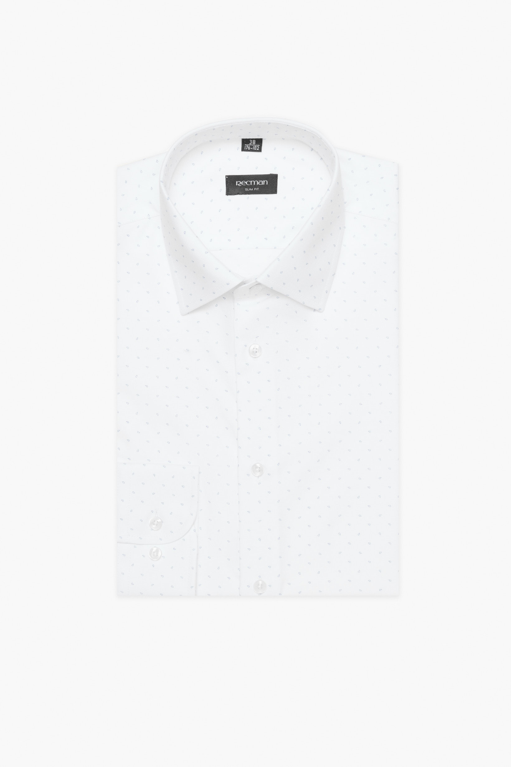 Koszula Coline 3171T Slim Fit Biała 164/170 42
