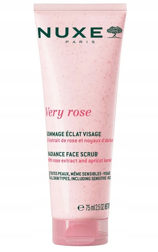 NUXE Very Rose Rozświetlający peeling do twarzy 75ml