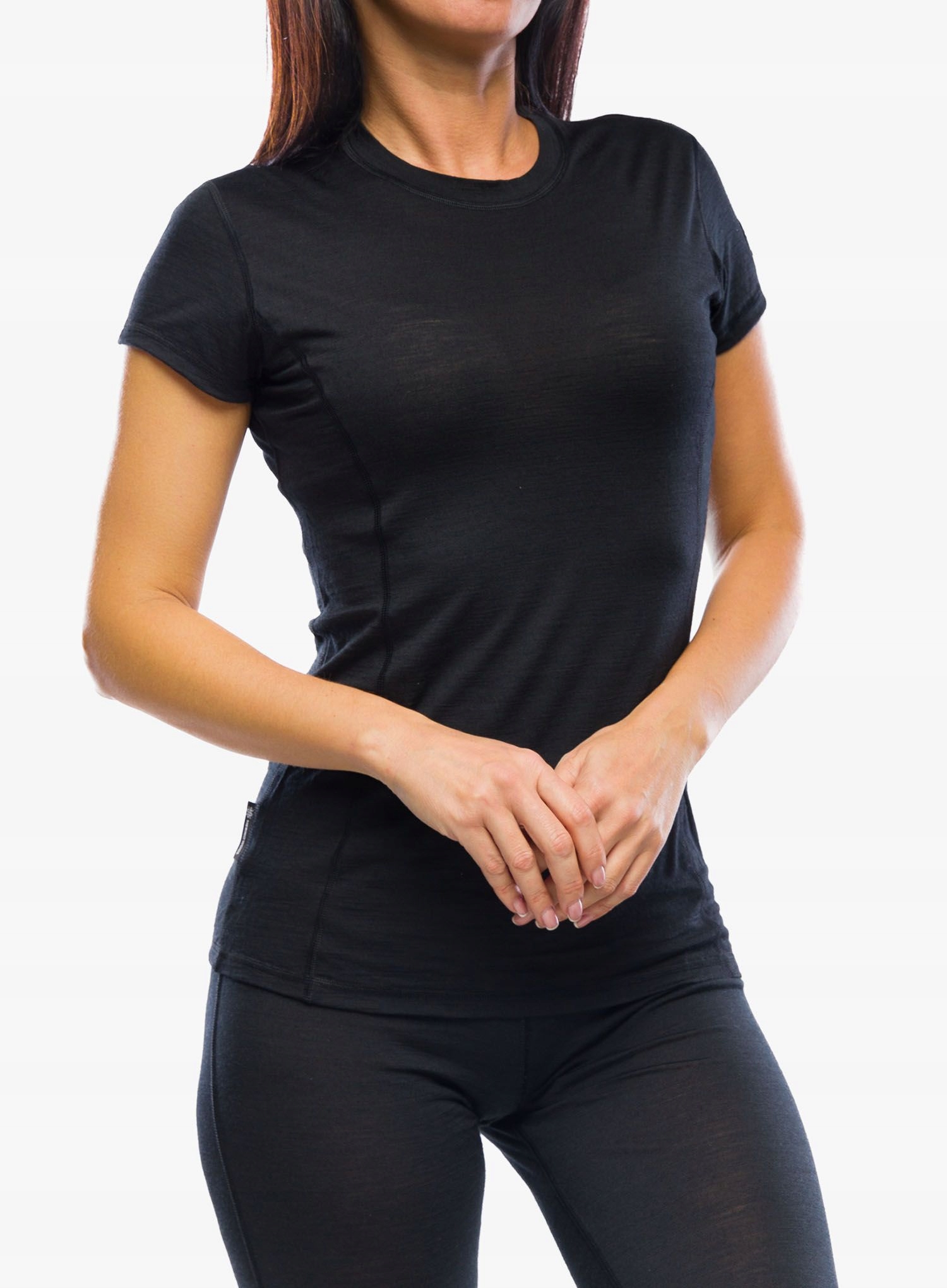 Tričko merino tričko Sensor Merino Air Tee Ss černá XL