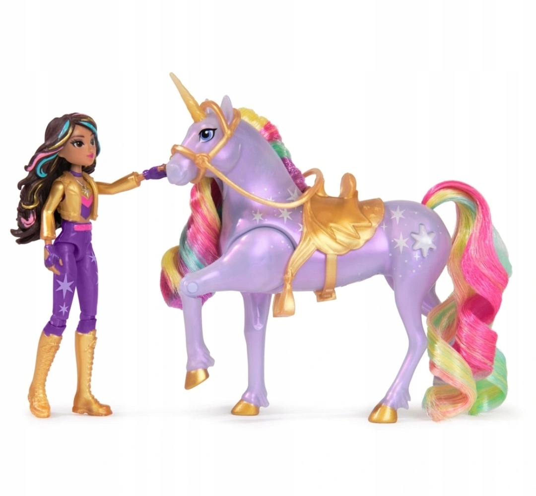 AKADEMIA JEDNOROŻCÓW MAGIA ŚWIATŁA SOPHIA I WILDSTAR Marka Spin Master