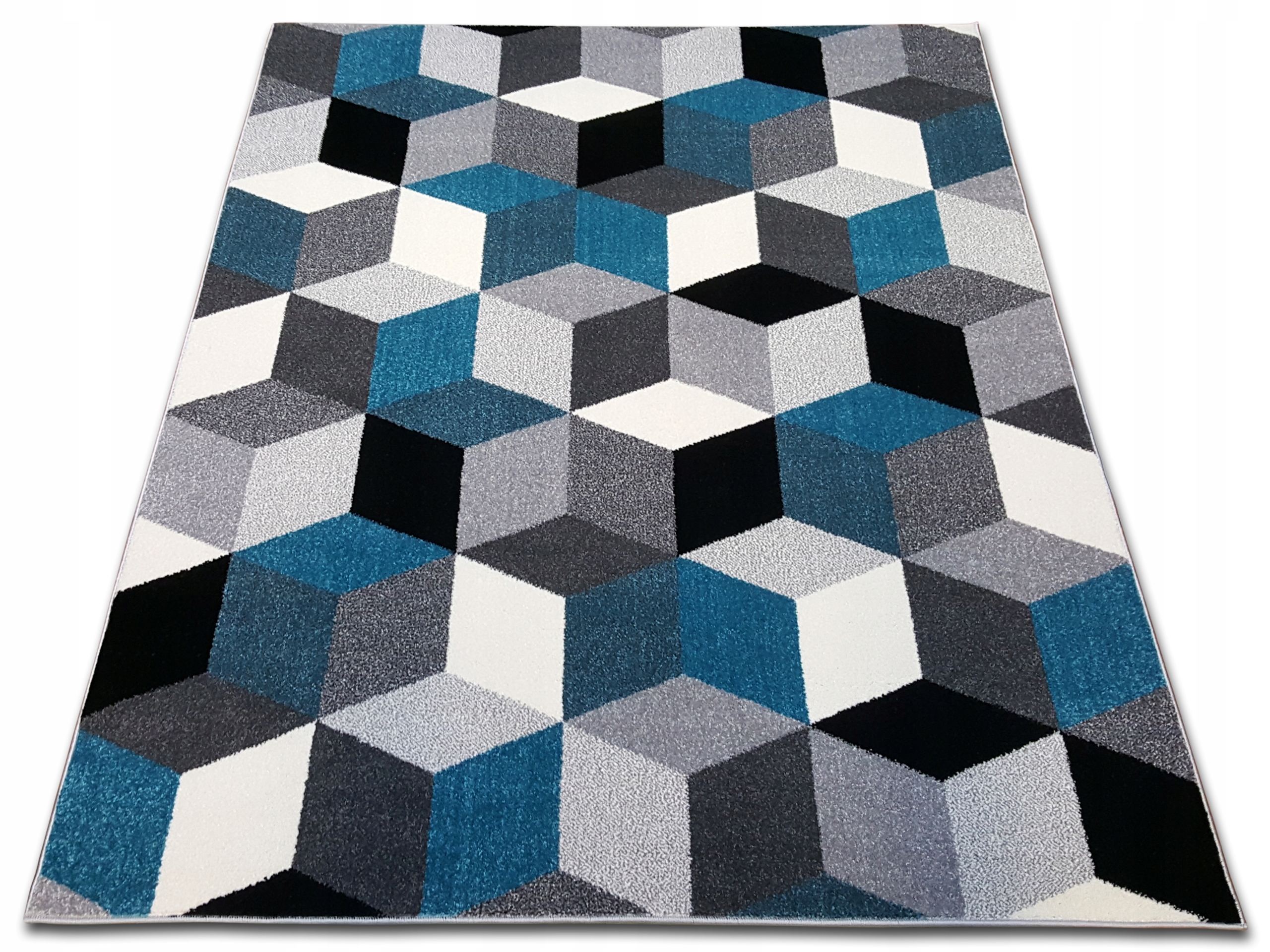 

Stylowy Tkany Dywan Sumatra Fryz ~200x300 @MIX