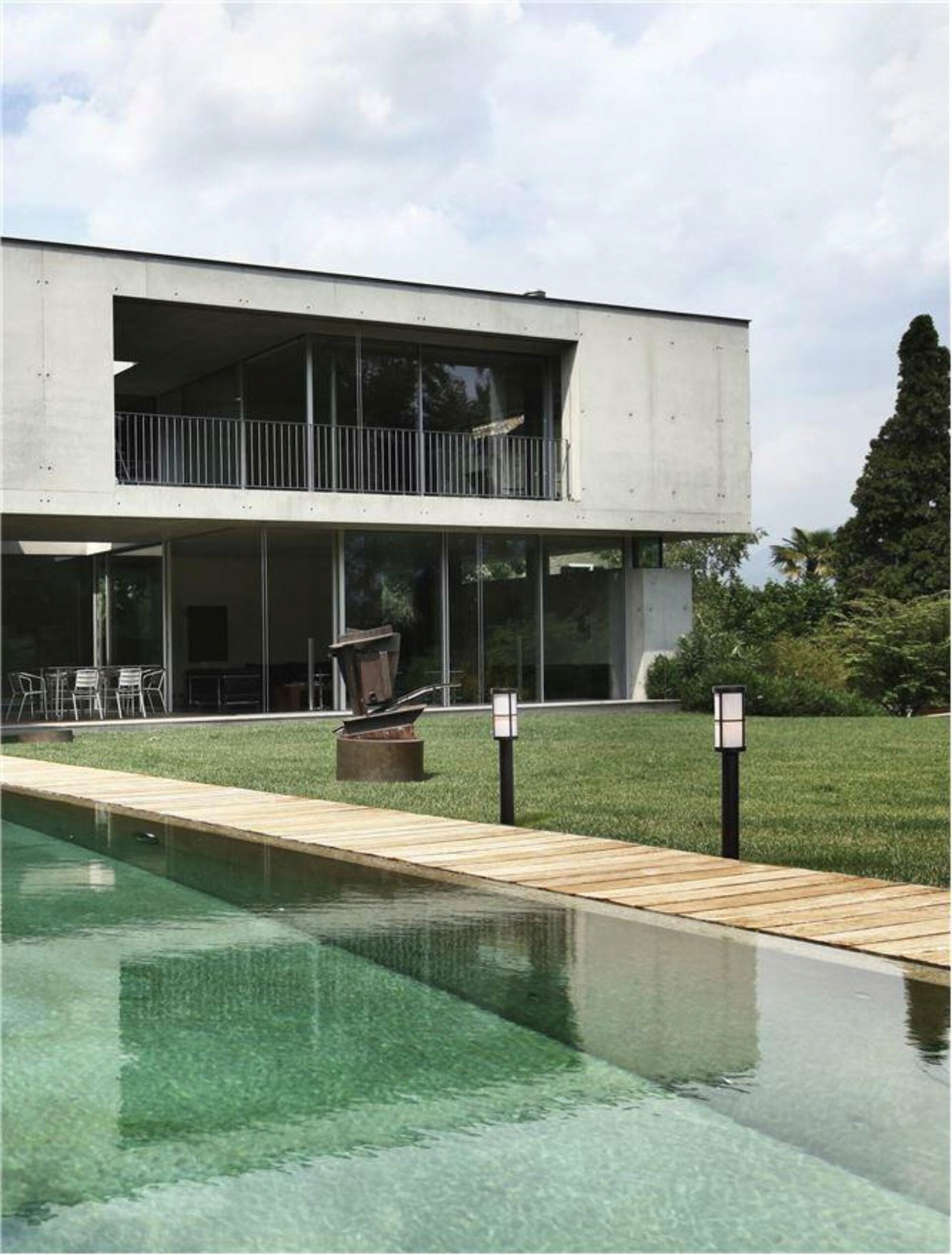 Nova Luce venkovní sloupkové svítidlo Stone černý hliník a akryl E27 1x12W