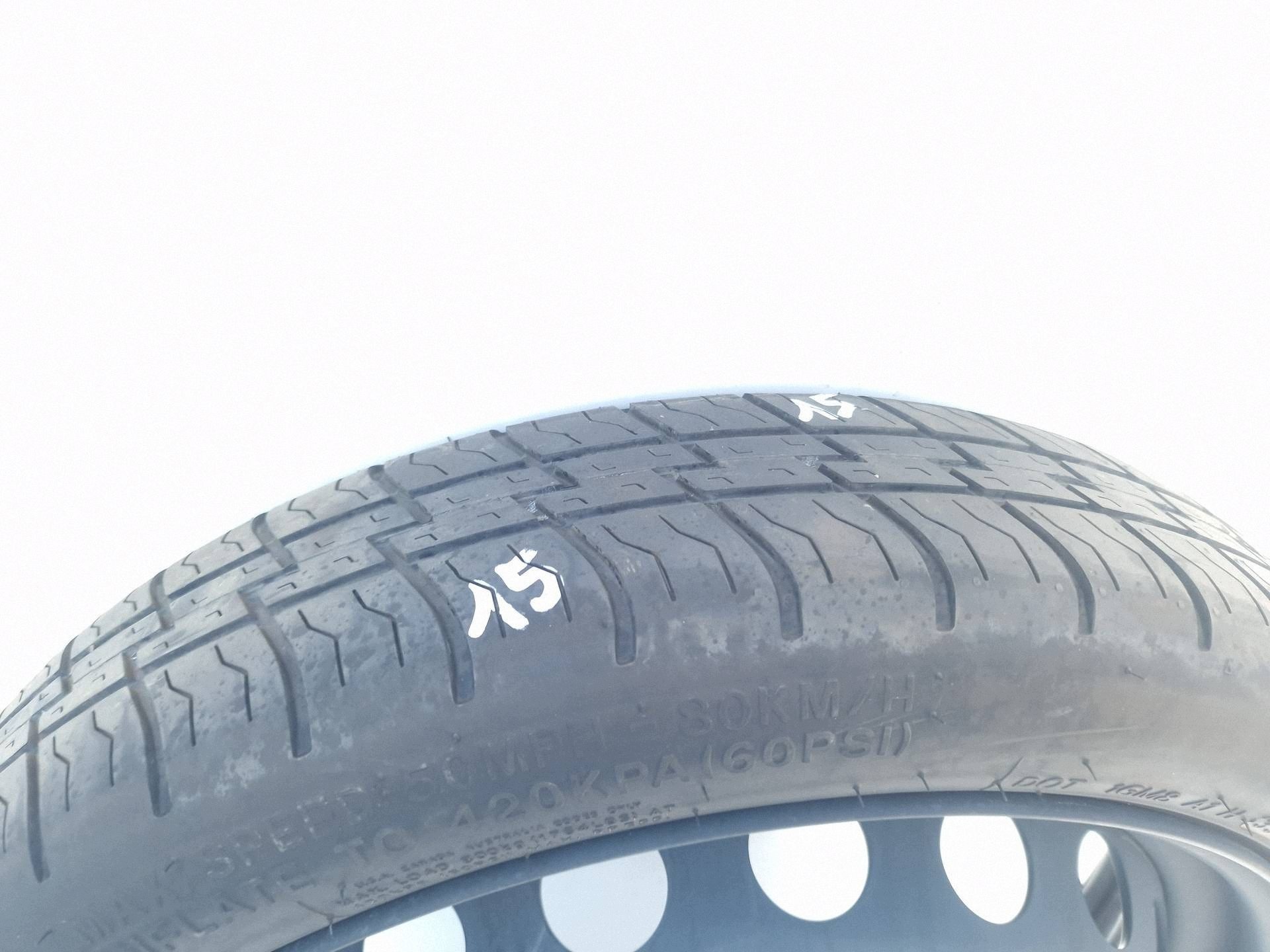 roue roue de secours 125/70/19 5x112 AUDI A4 B9 A5 8W0601027