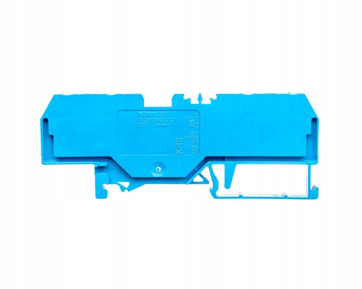 

Złączka szynowa 4-przewodowa 4mm2 281-654