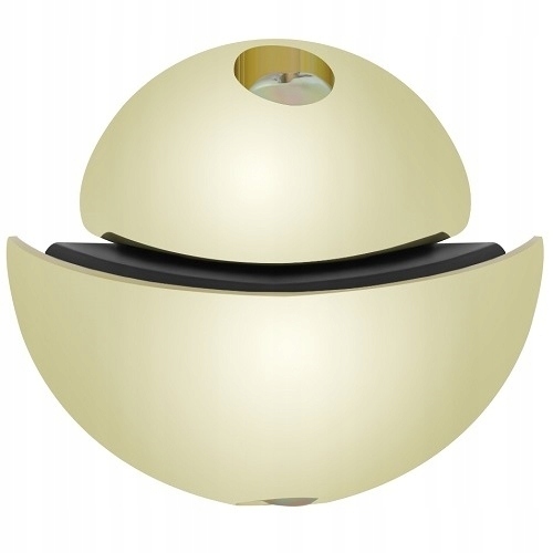 Mocowanie uchwyt klips półki szklanej kolor złoty