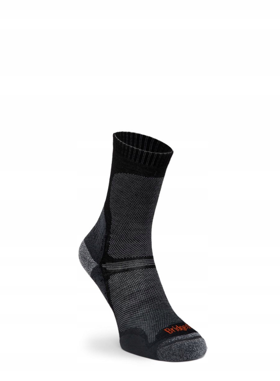 Skarpety w góry Bridgedale Hike Ultra Lt T2 Merino P Crew black 48