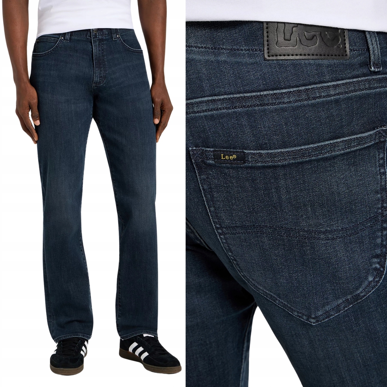 Pohodlné džíny Lee Straight Fit Extreme Motion rovného střihu W32 L34