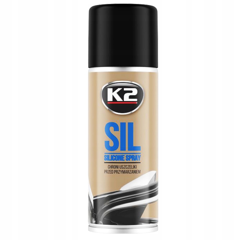

K2 100% Silikon W Sprayu Do Uszczelek Gumy 150 ML