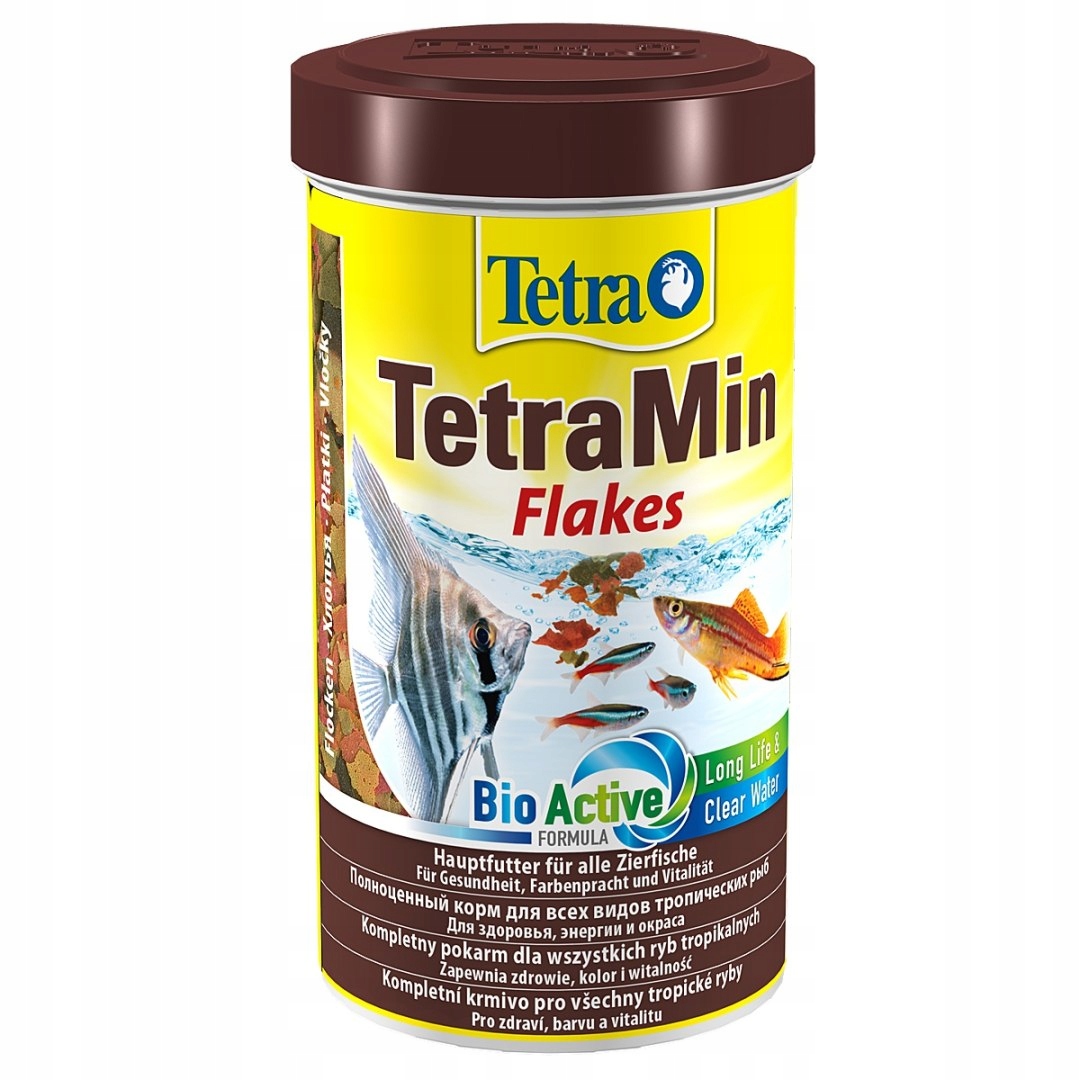Levně Tetra Min Flakes 500 ml – krmivo ve vločkách pro ryby