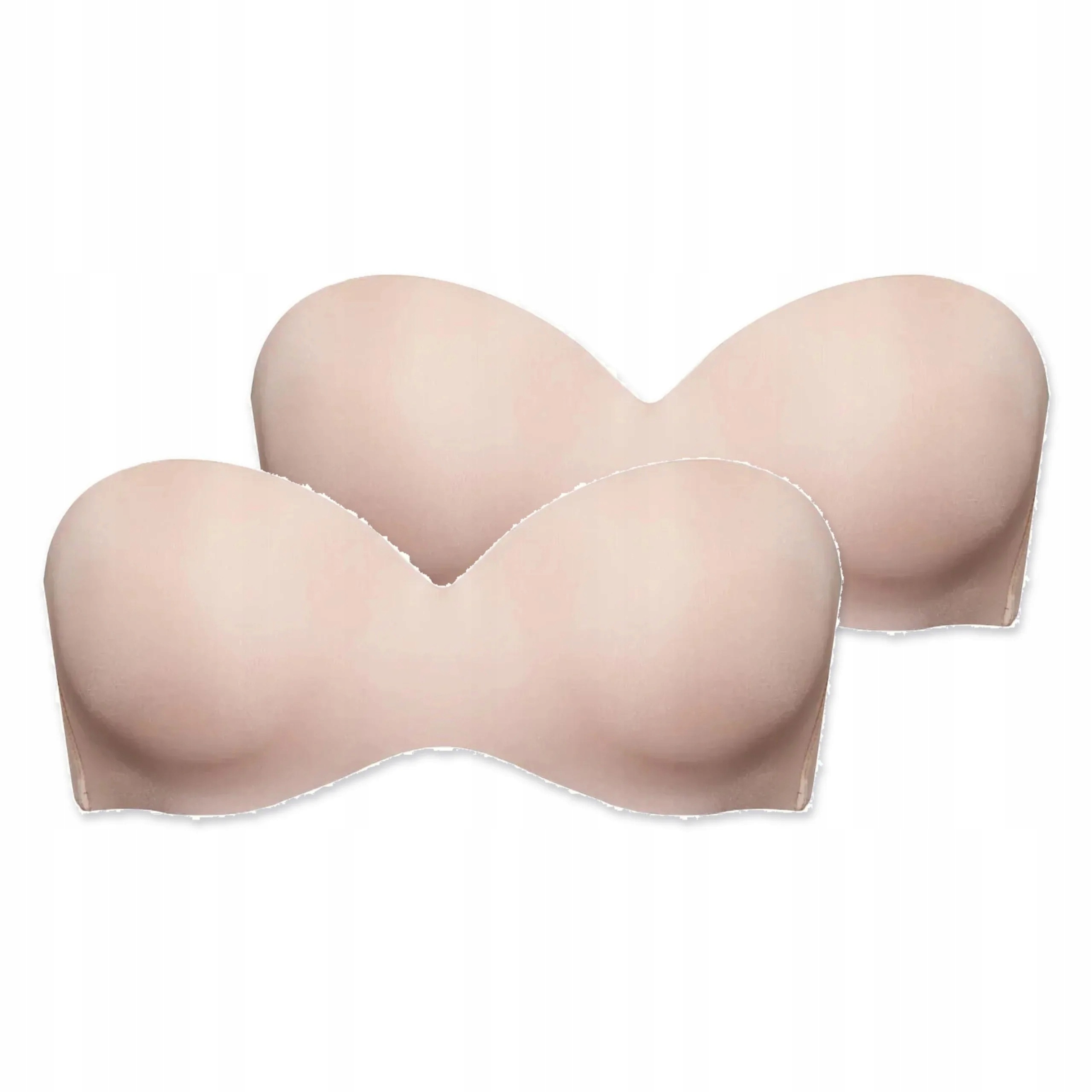 2x Bezešvá push-up podprsenka Sielei Fantastic 1580 béžová 80C