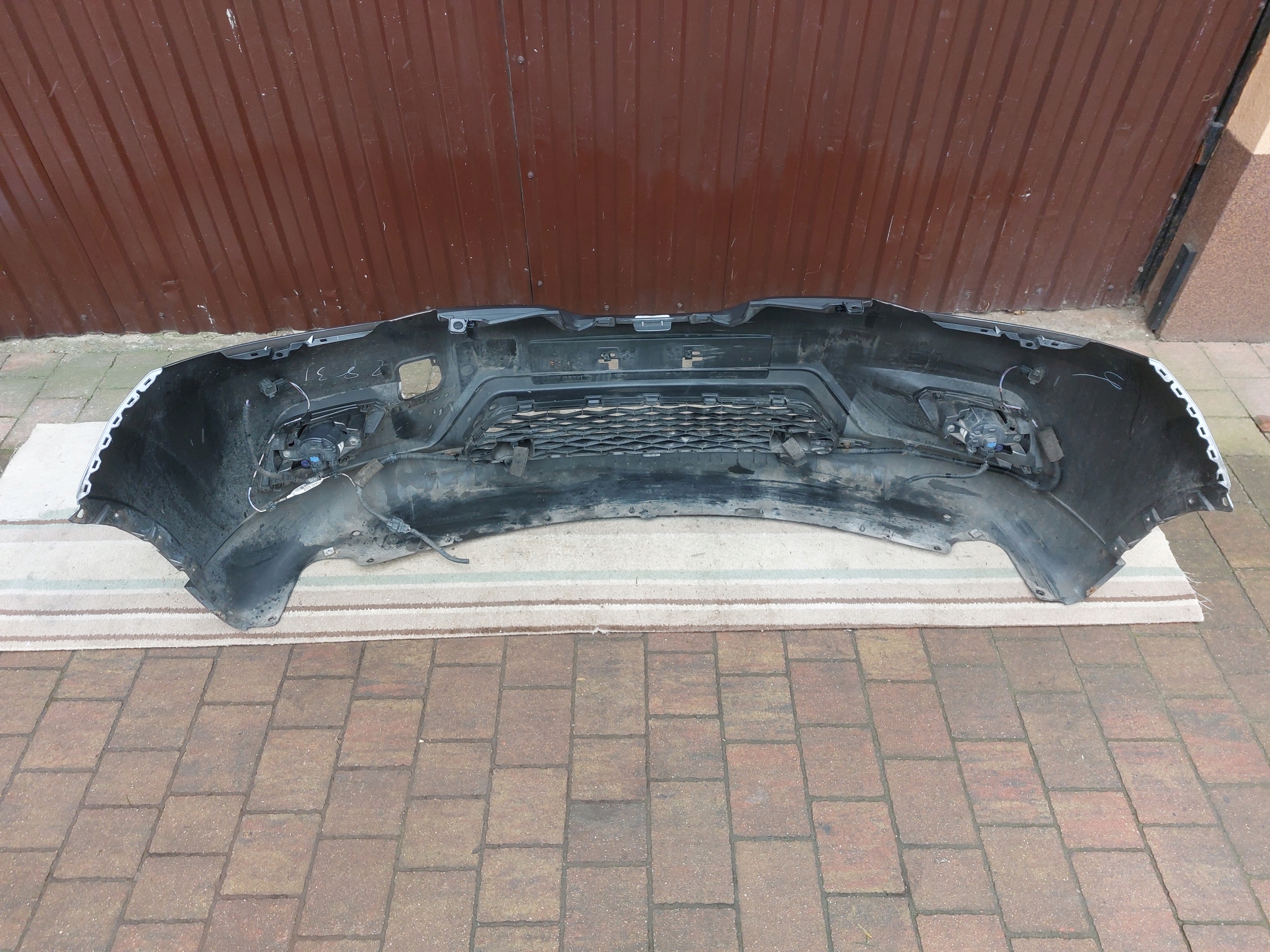 NISSAN X TRAIL T32 13-17 front bumper front original 620224CE0H grey