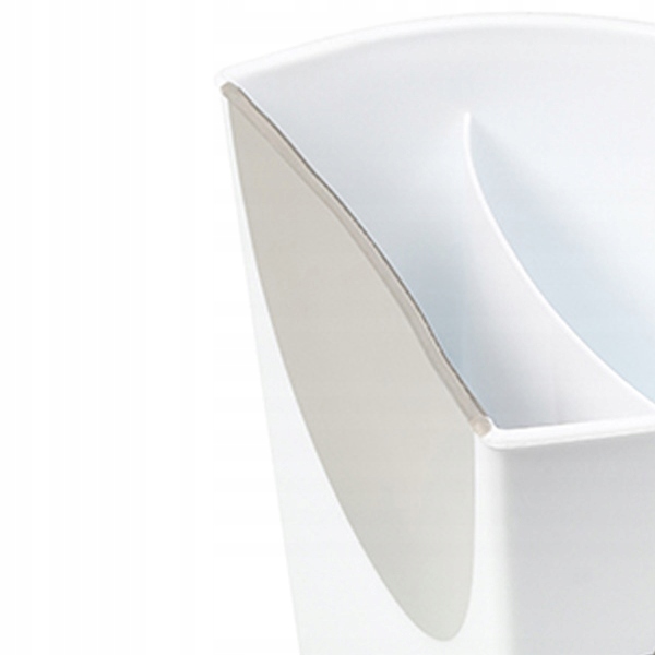 BABYONO KUBEK DO MYCIA GŁOWY ELASTYCZNA KRAWĘDŹ BIAŁY Pojemność 1.1 l