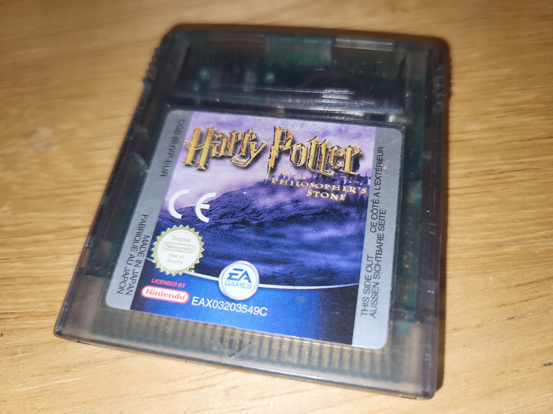 HARRY POTTER AND THE PHILOSOPHERS STONE - GAME BOY COLOR GBC ORYGINAŁ!