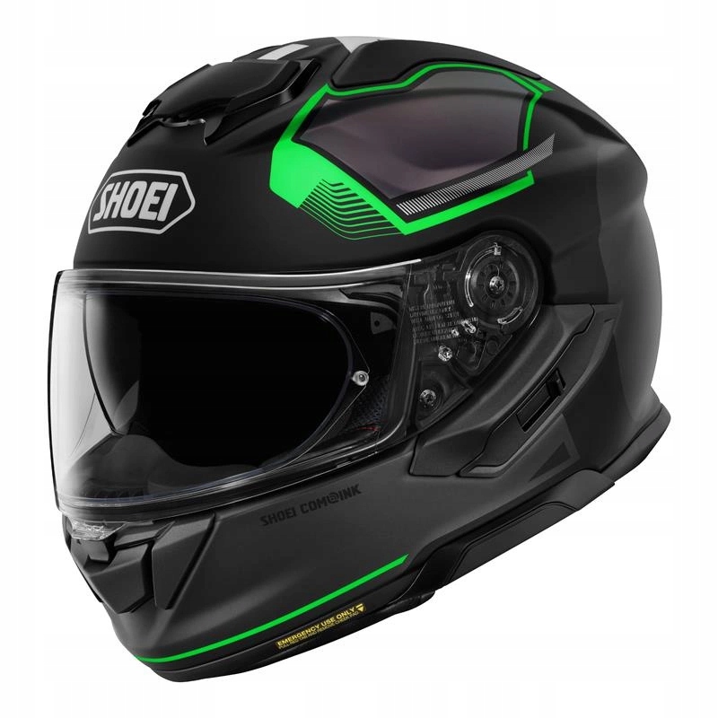 Motocyklová prilba Shoei Gt-air 3 Mike TC-4 čierna zelená fluo Darčeky
