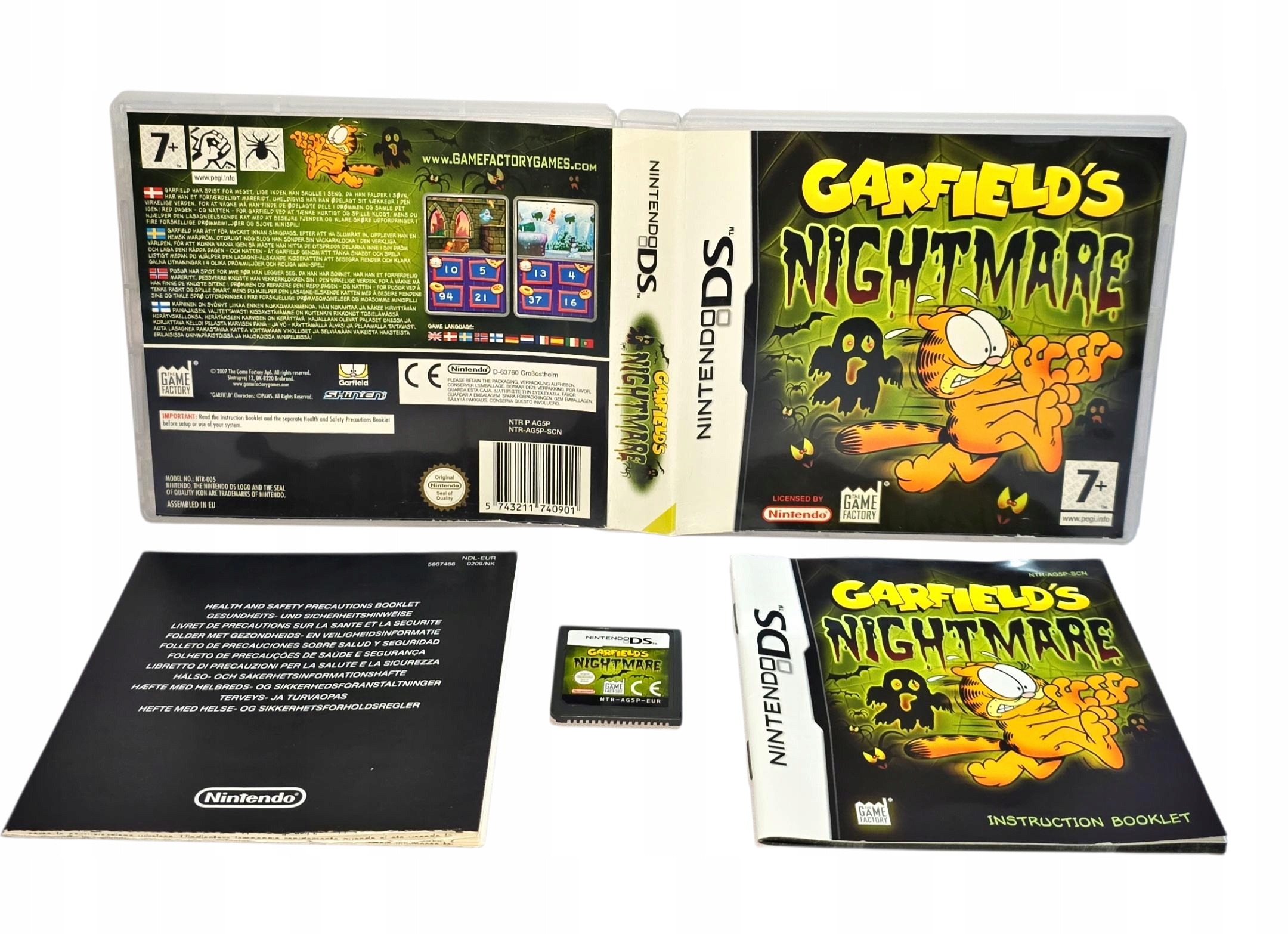 Garfield's Nightmare Nintendo DS