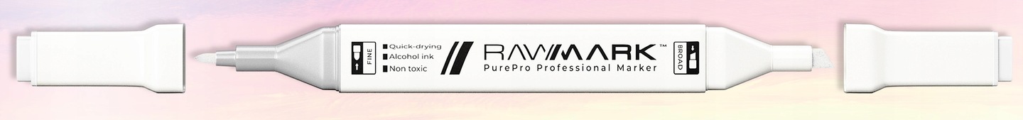 PROMARKERY ALKOHOLOWE PurePro ZESTAW 36 kolorów RAWMARK + GRATIS Płeć chłopcy dziewczynki