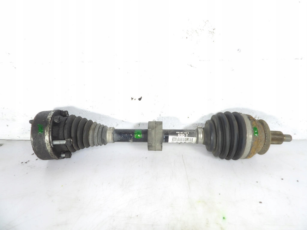 SKODA RAPID 1.6TDI semi-axis left front 6R0407763Q