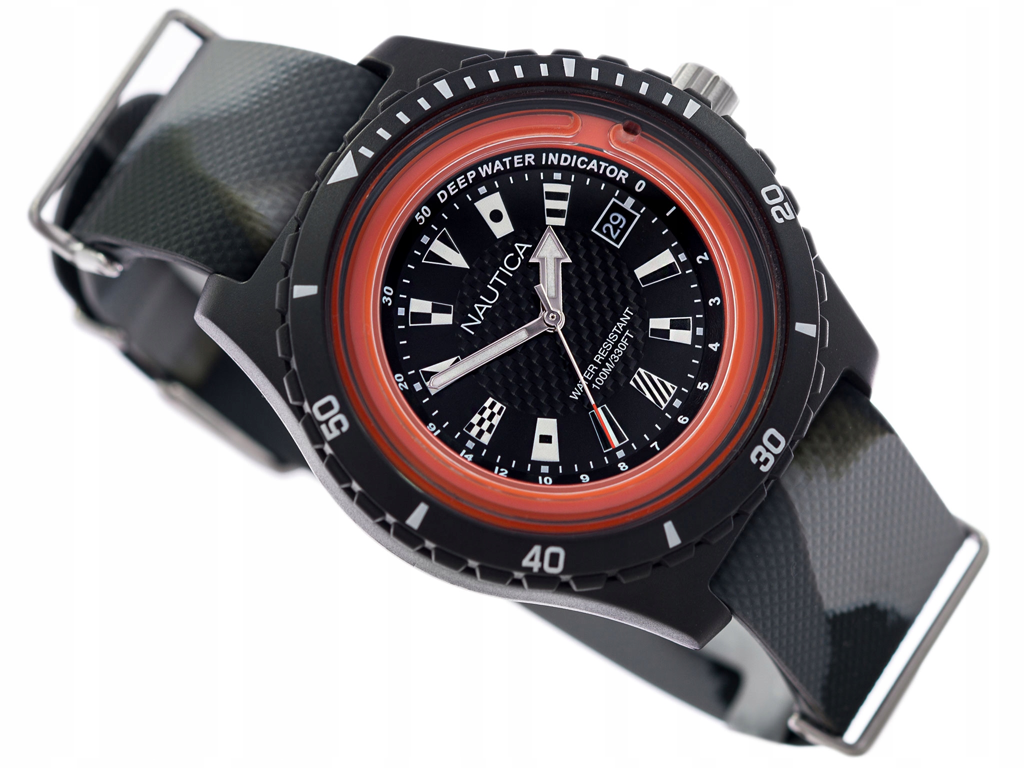 Pánské Hodinky Nautica NAPSRF005 Surfside 100 M Data