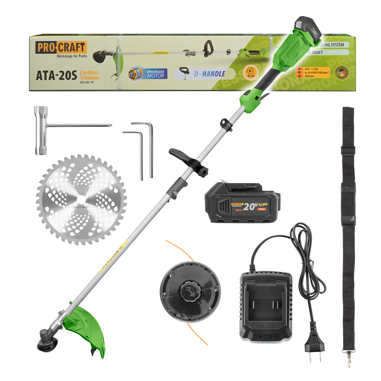 Aku krovinorez Procraft ATA-20S