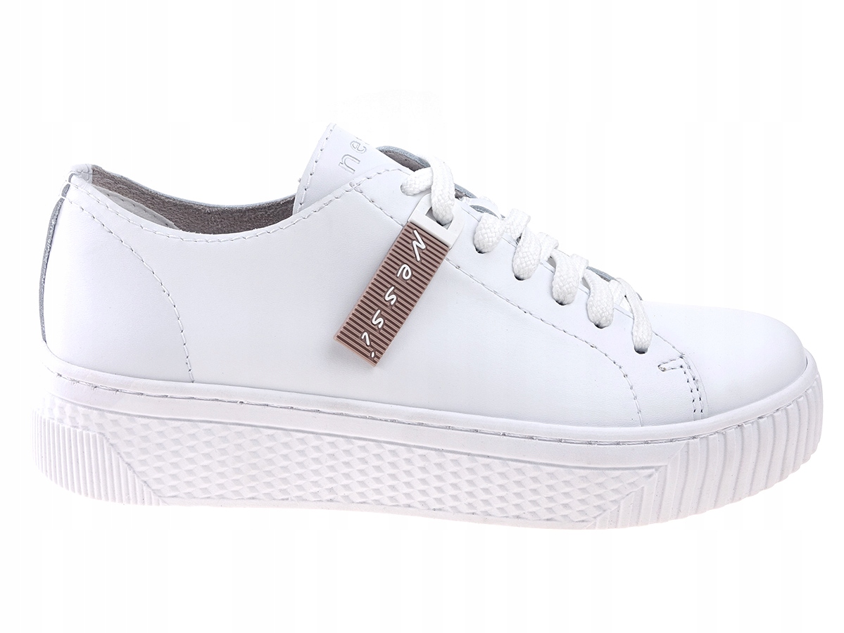 

Nessi półbuty sneakersy 22162 białe, skóra New 39
