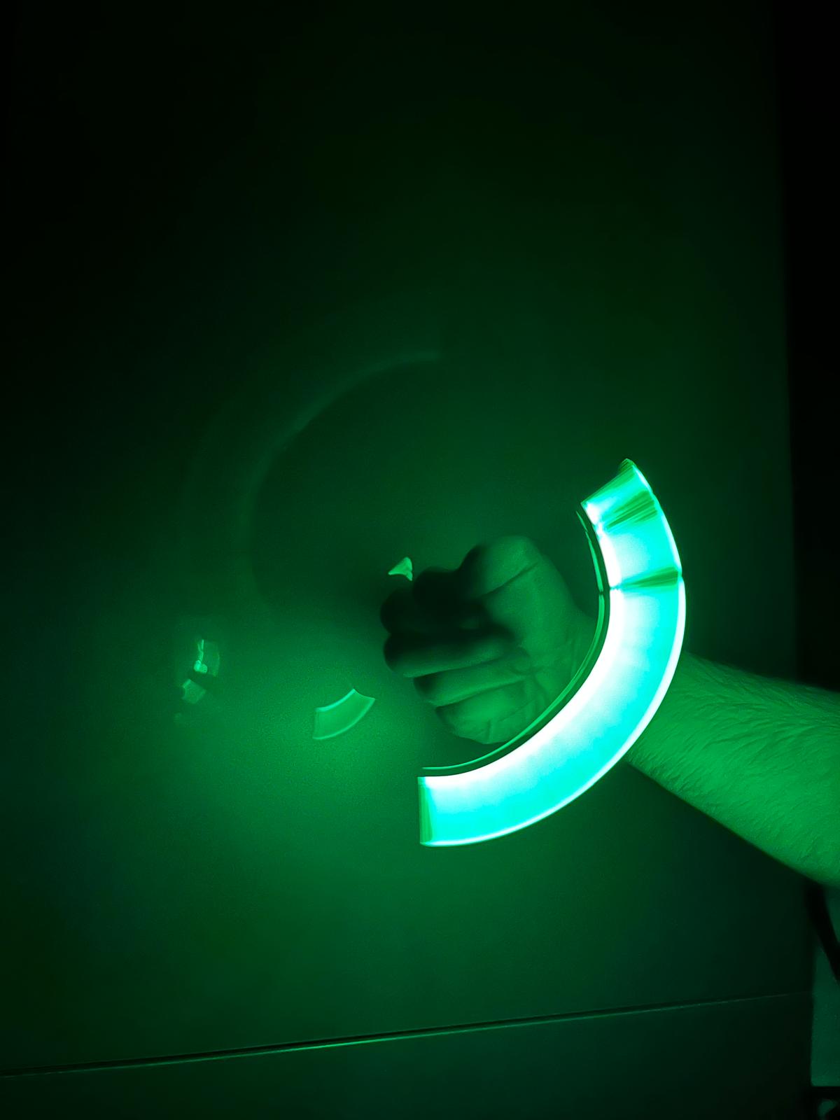 KEYGLOWER BRELOK LED DO KEYRAMBIT KOLOR ZIELONY Marka bez marki