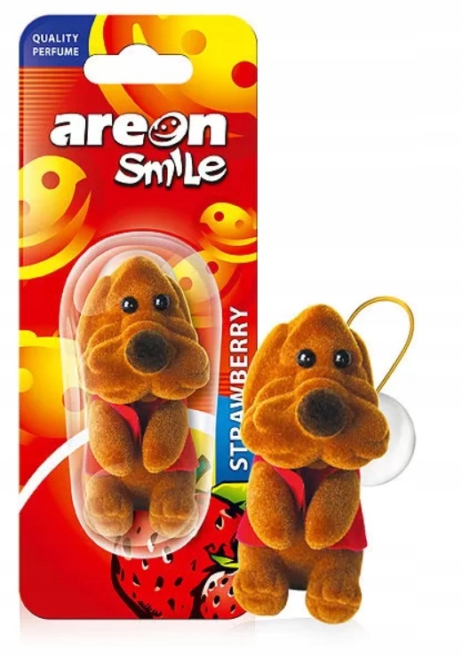 ZAPACH ZAWIESZKA ODŚWIEŻACZ DO AUTA AREON SMILE