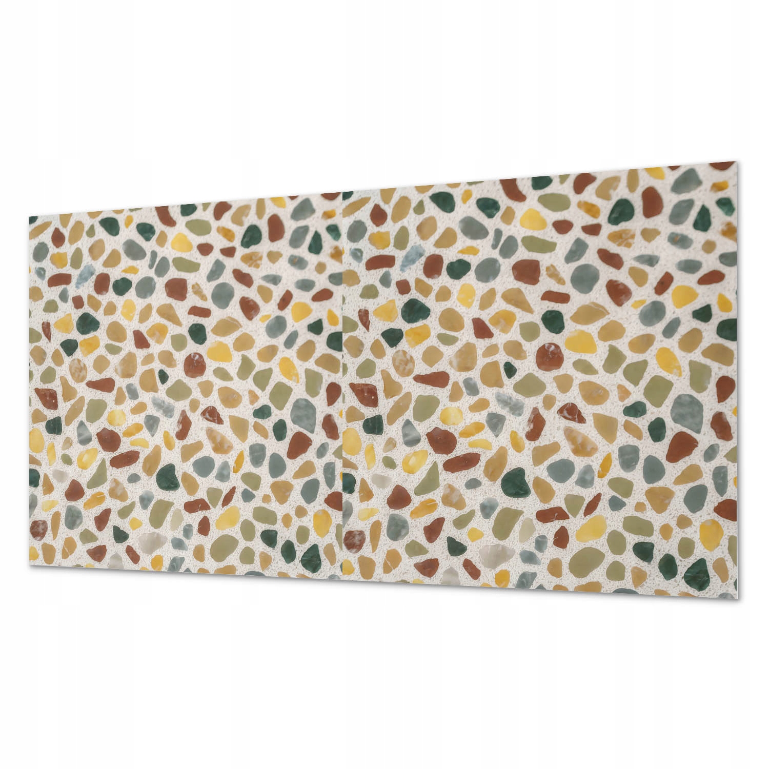 Dekoratívny vinylový panel Samolepiaci vzor kamennej mozaiky 120 x 60 cm