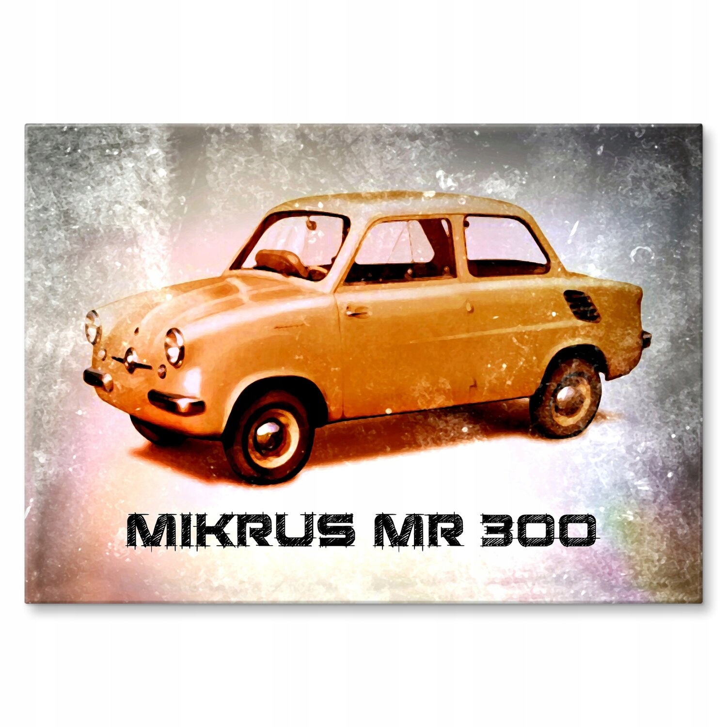 Kovový plakát Mikrus Mr 300 Šidítko Plech 30 x 42 cm Dárek