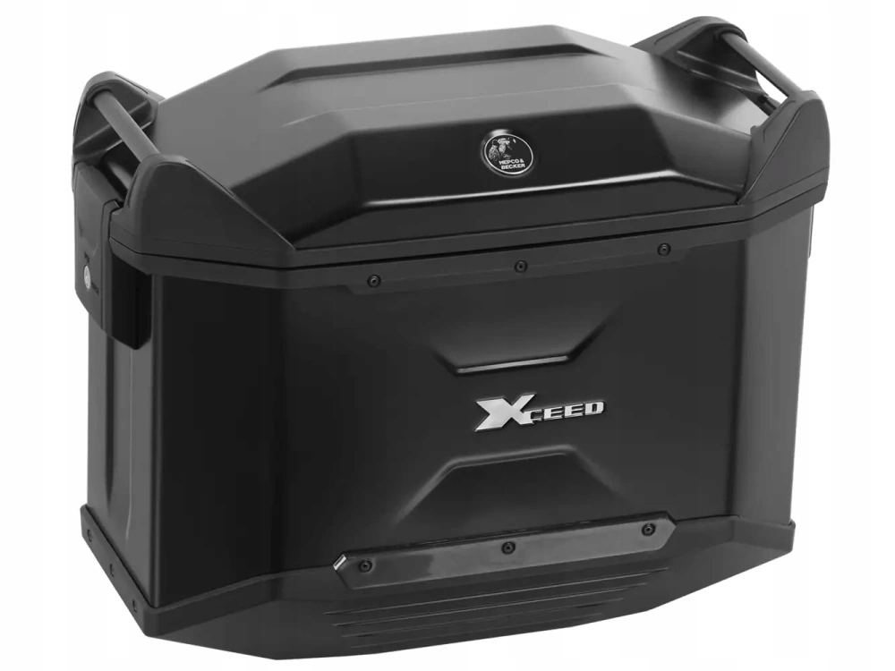 Bočný kufor Xceed 38 l. Pravý – čierny