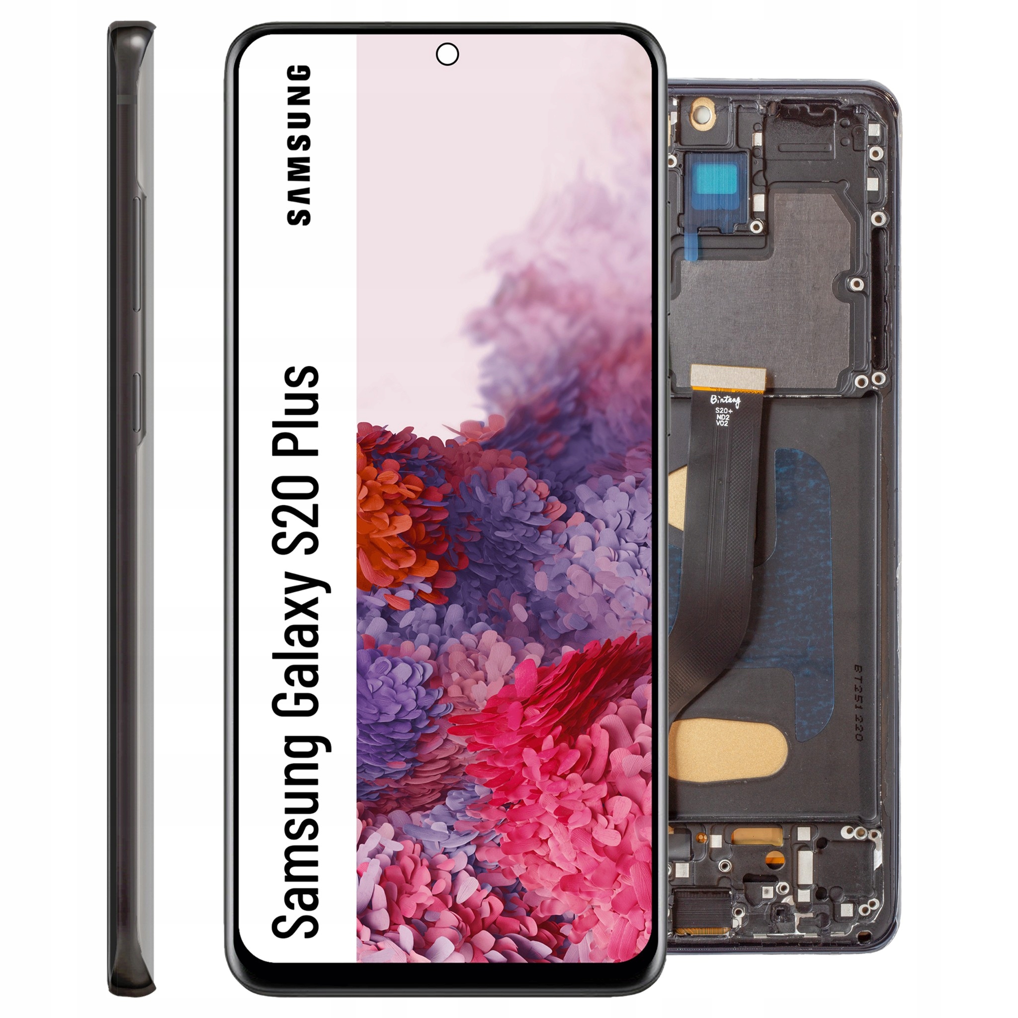 SM-G986F LCD pro Samsung S20 Plus Displej Rámeček Matrix Incell