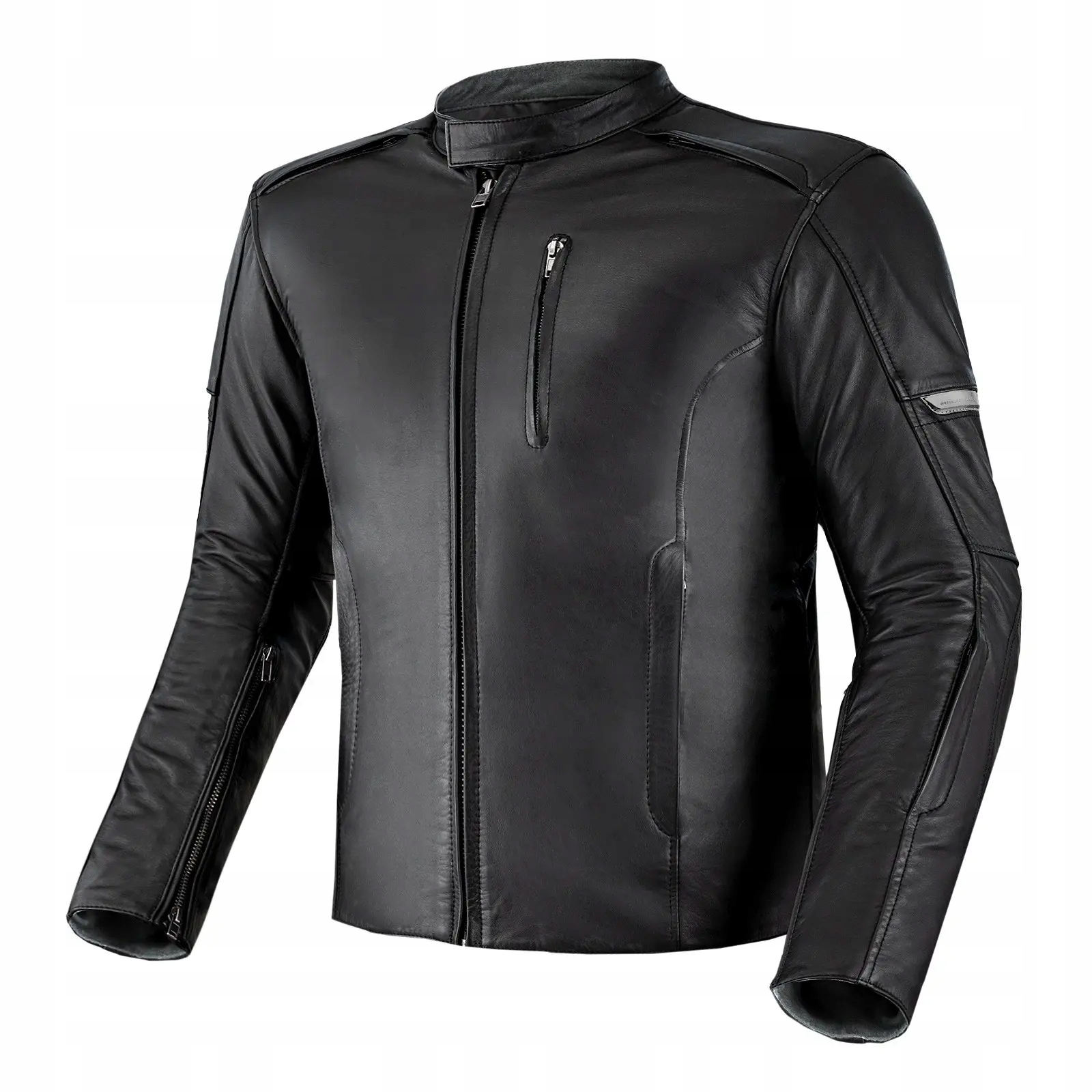 Kožená klasická motocyklová bunda Shima Hunter+ 2.0 Black M