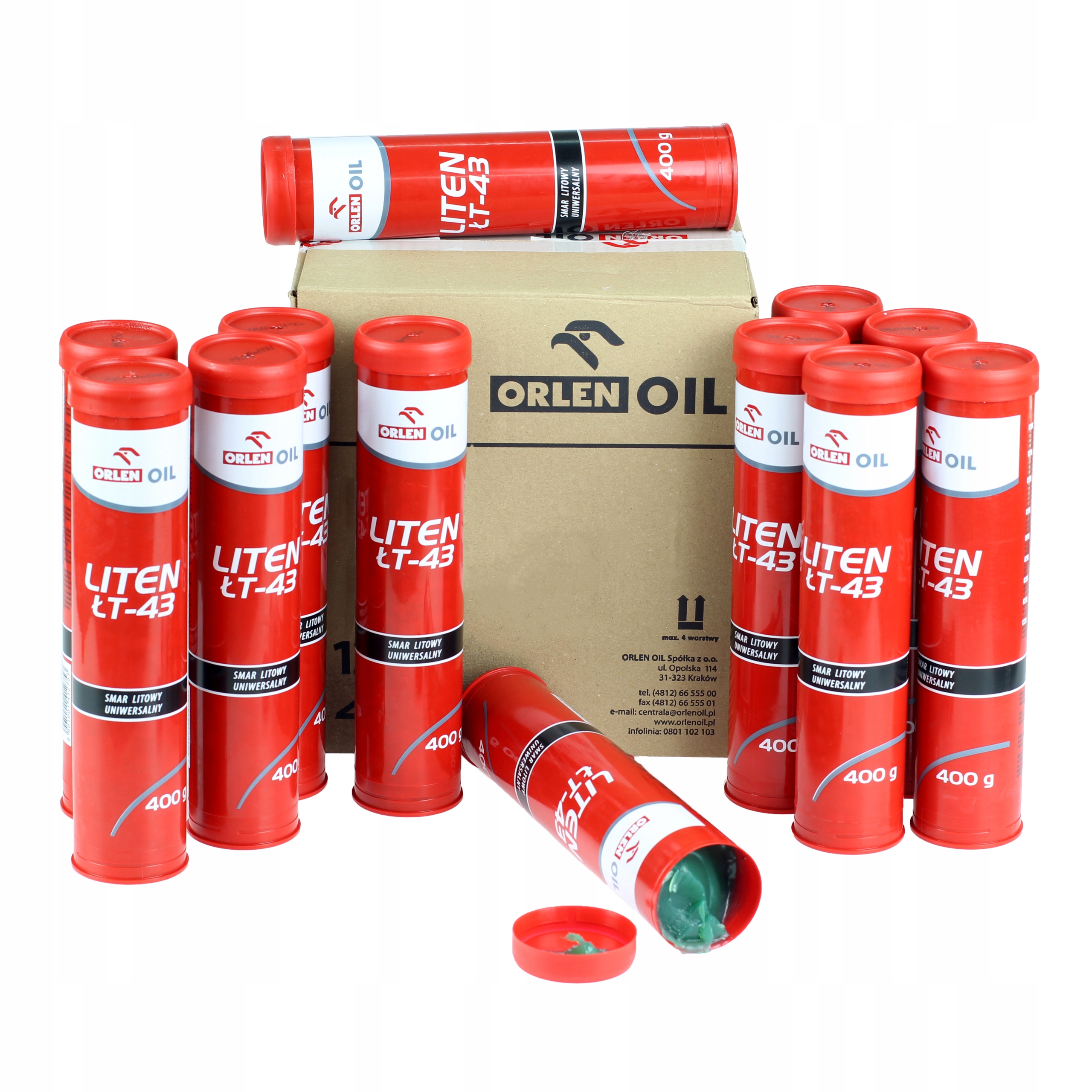 

Smar Litowy Orlen Liten ŁT-43 400g