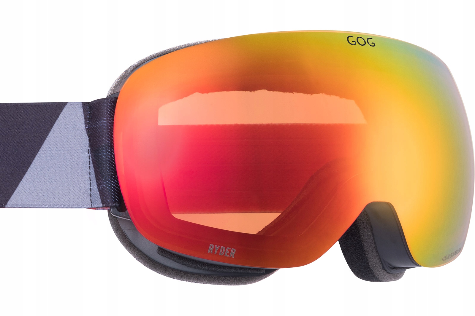 Lyžařské brýle proti zamlžování zrcadlové kat.2 snowboard UV400 Gog Ryder